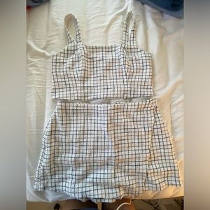 Abercrombie and Fitch tweed 2 piece set